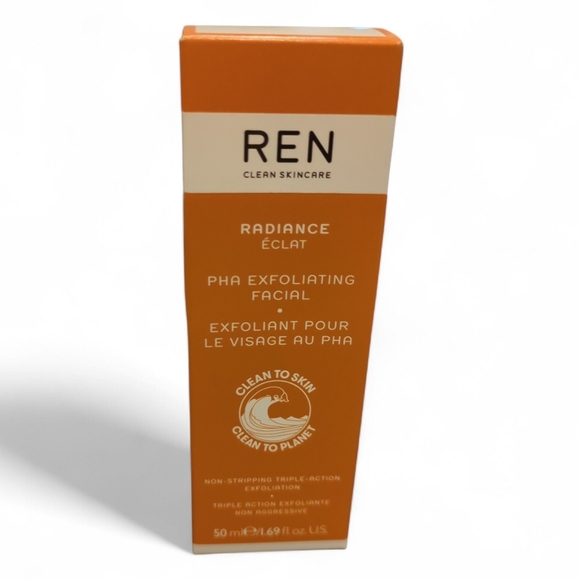 Other - NIB REN Radiance PHA Exfoliating Facial, Full Size 1.69 Fl. Oz.